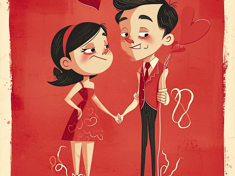 Funny Valentine's Day Couple
